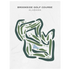 Brookside Golf Course, Alabama - Printed Golf Course