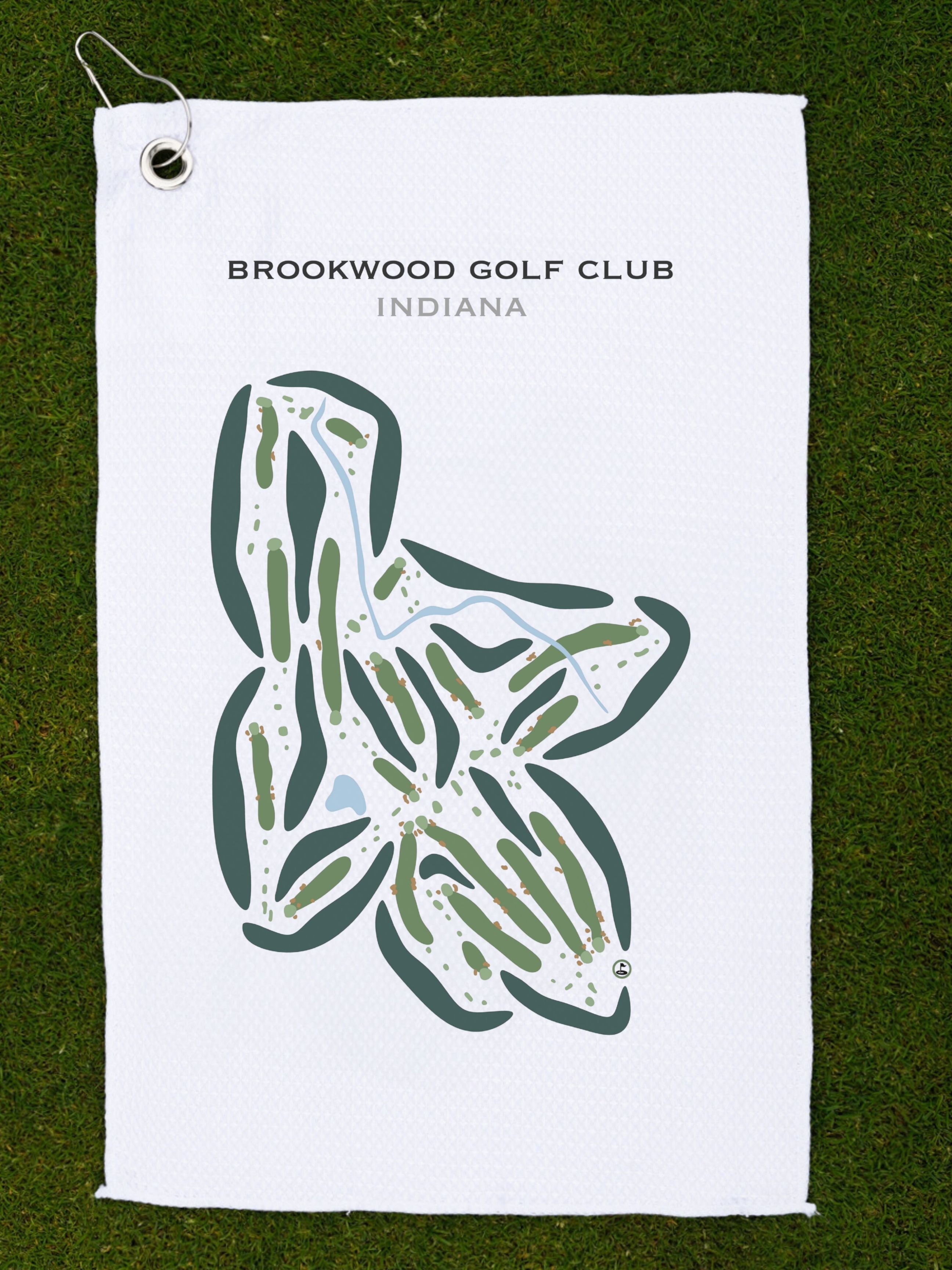 Brookwood Golf Club, Indiana - Printed Golf Courses