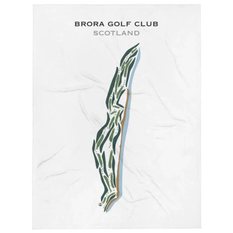 Brora Golf Club, Scotland - Printed Golf Courses