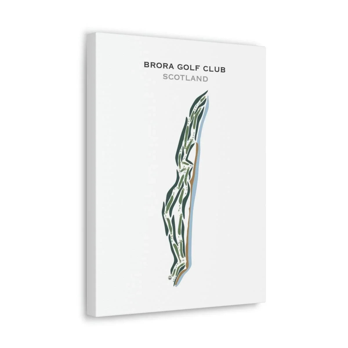 Brora Golf Club, Scotland - Printed Golf Courses