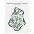 Brown County Golf Course, Wisconsin - Printed Golf Courses
