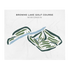 Browns Lake Golf Course, Wisconsin - Printed Golf Courses
