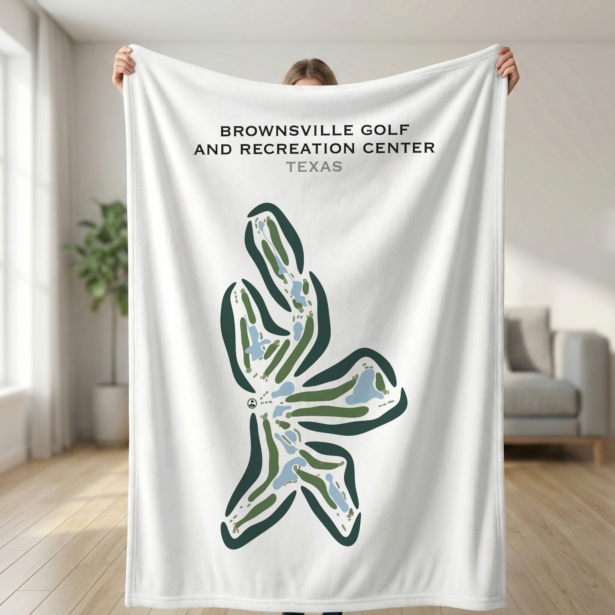 Brownsville Golf & Recreation Center, Texas - Printed Golf Courses
