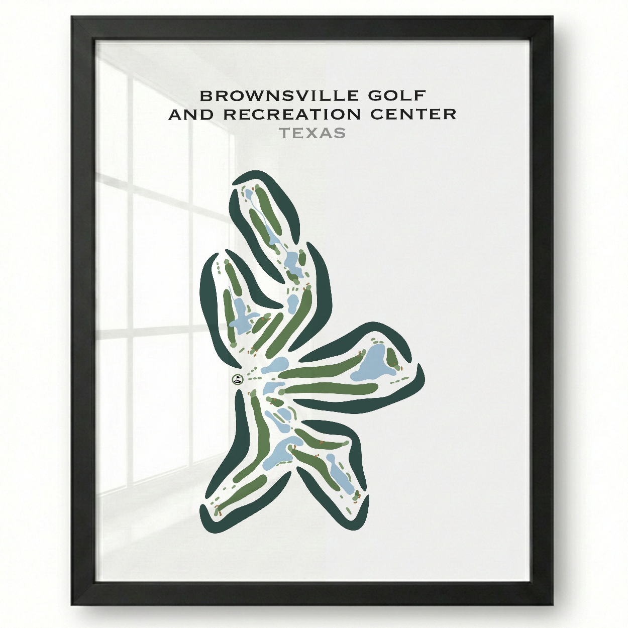 Brownsville Golf & Recreation Center, Texas - Printed Golf Courses