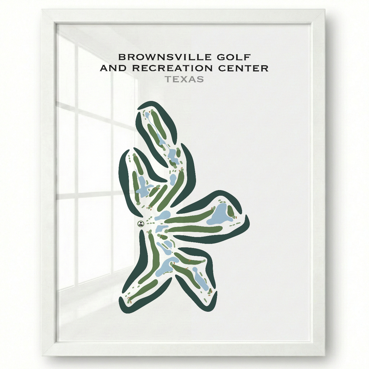 Brownsville Golf & Recreation Center, Texas - Printed Golf Courses