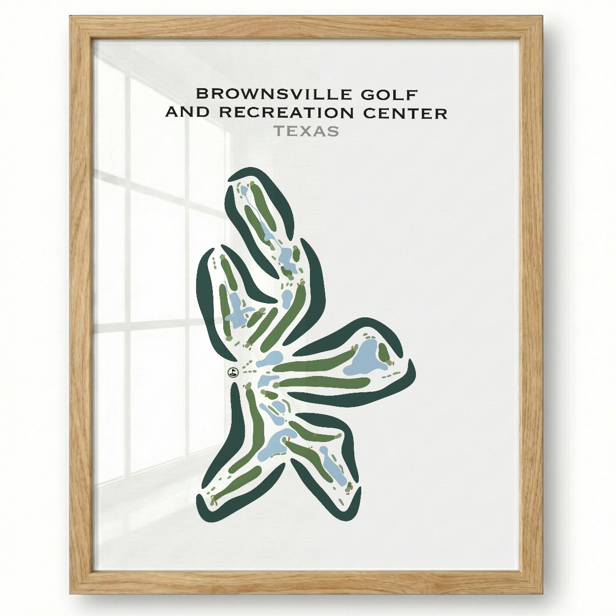 Brownsville Golf & Recreation Center, Texas - Printed Golf Courses