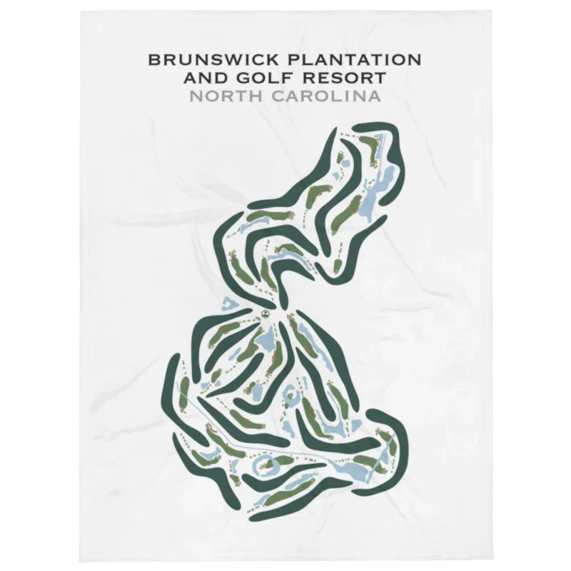 Brunswick Plantation & Golf Resort, North Carolina - Printed Golf Courses