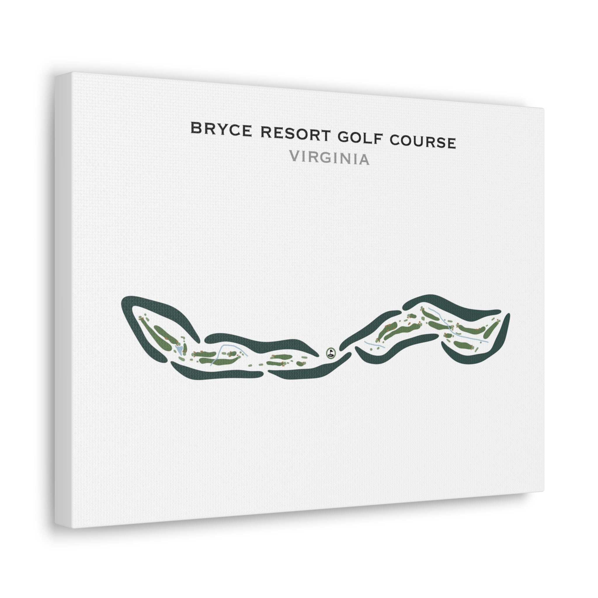 Bryce Resort Golf Course, Virginia - Printed Golf Courses