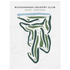 Buckhannon Country Club, West Virginia - Printed Golf Courses