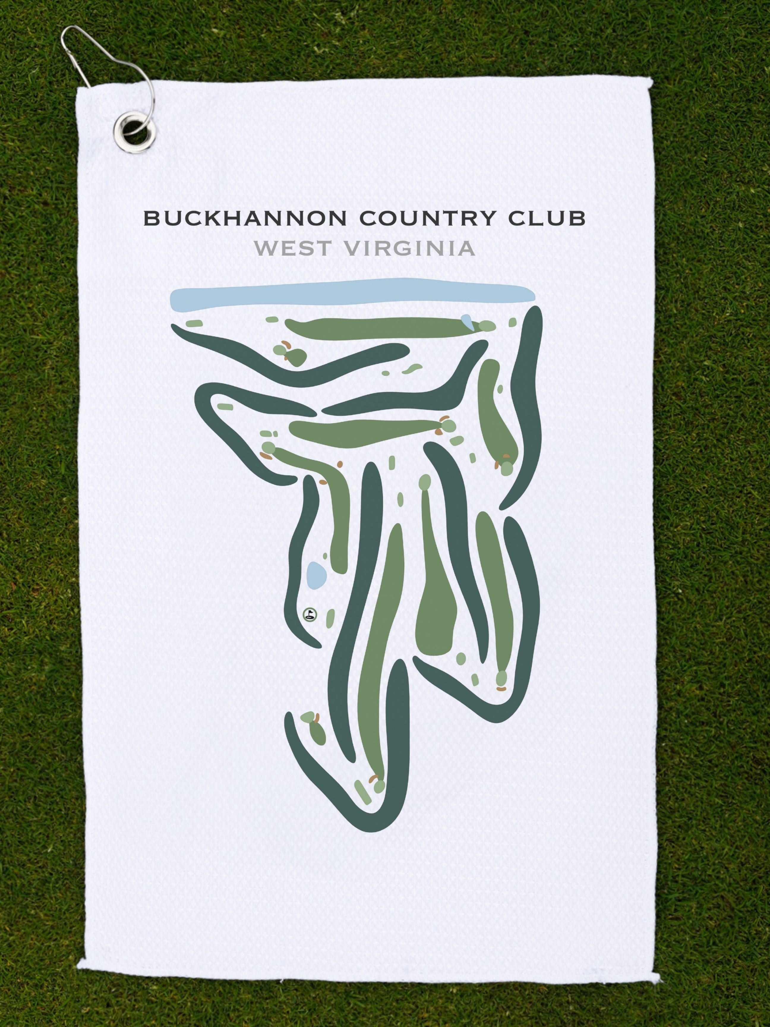 Buckhannon Country Club, West Virginia - Printed Golf Courses