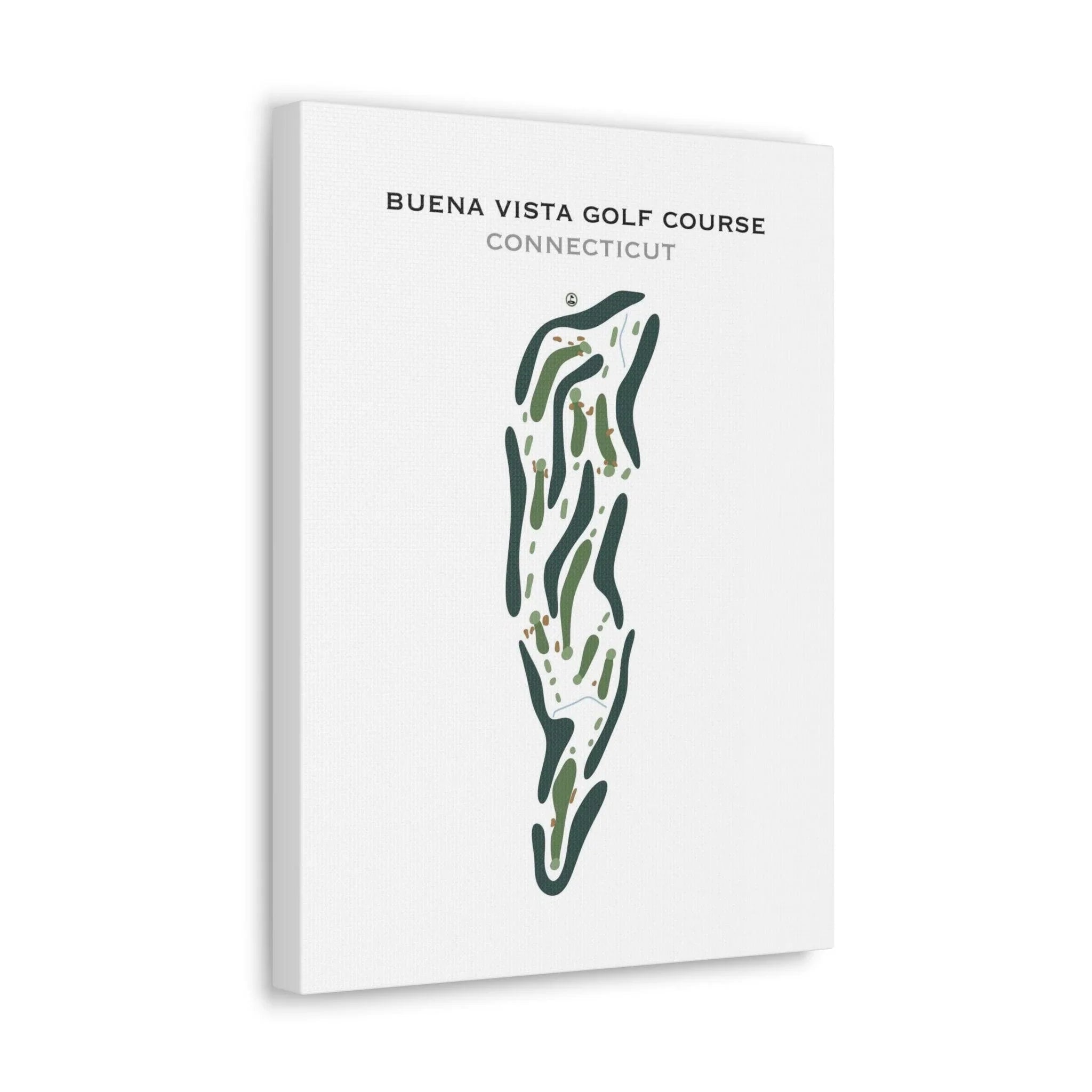 Buena Vista Golf Course, Connecticut - Printed Golf Course