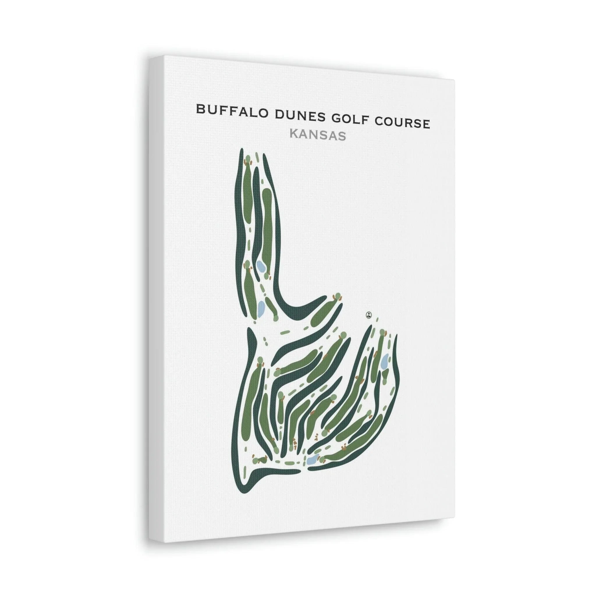 Buffalo Dunes Golf Course, Kansas - Printed Golf Courses