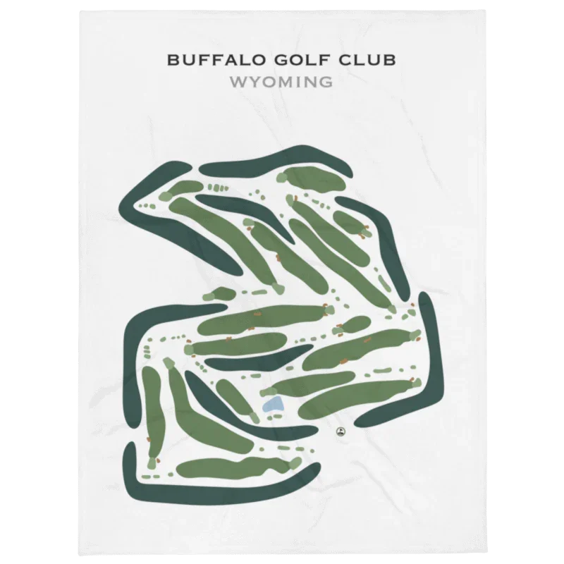 Buffalo Golf Club, Wyoming - Printed Golf Courses