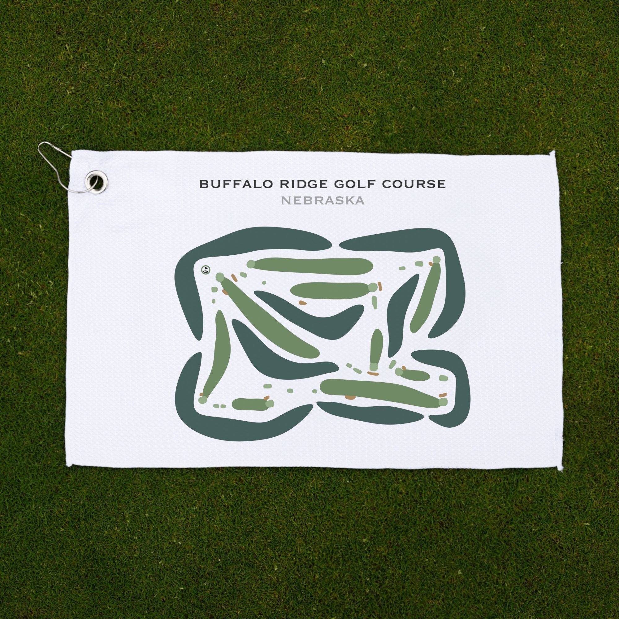 Buffalo Ridge Golf Course, Nebraska - Printed Golf Courses