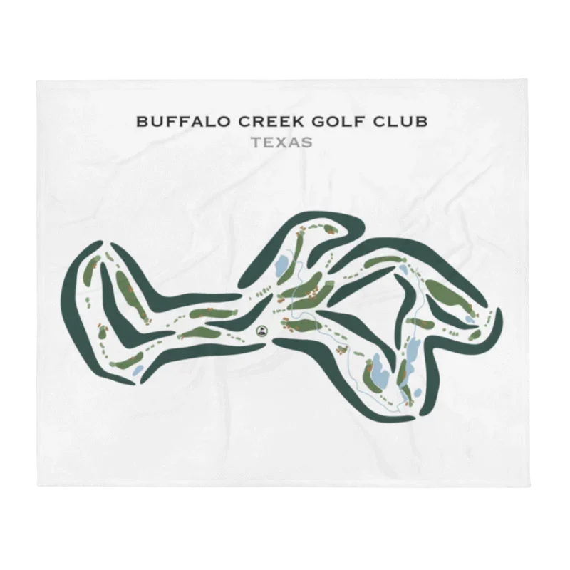 Buffalo Creek Golf Club, Texas - Printed Golf Courses