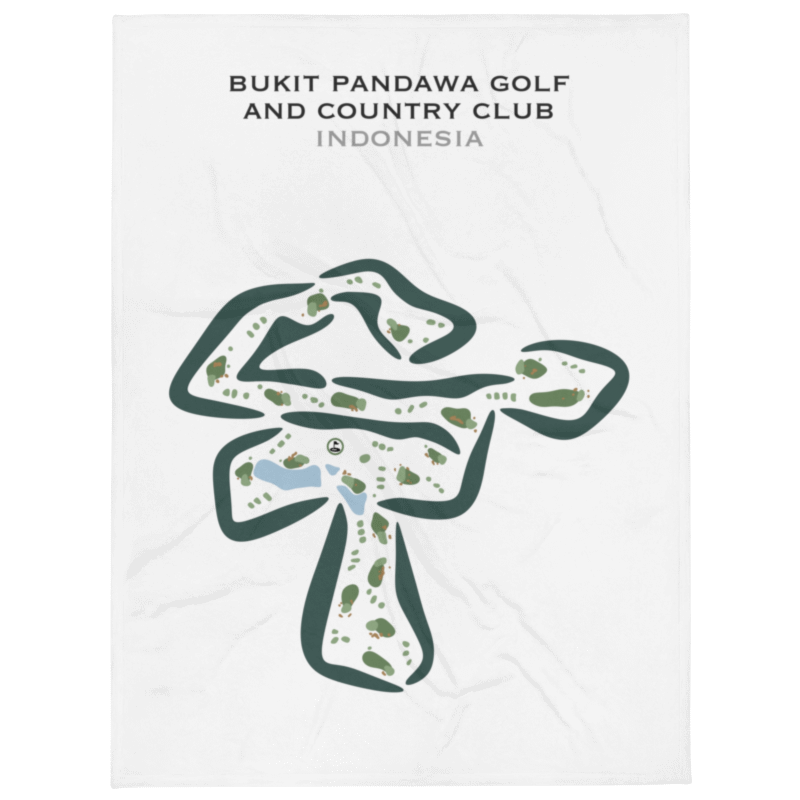 Bukit Pandawa Golf & Country Club, Indonesia - Printed Golf Courses