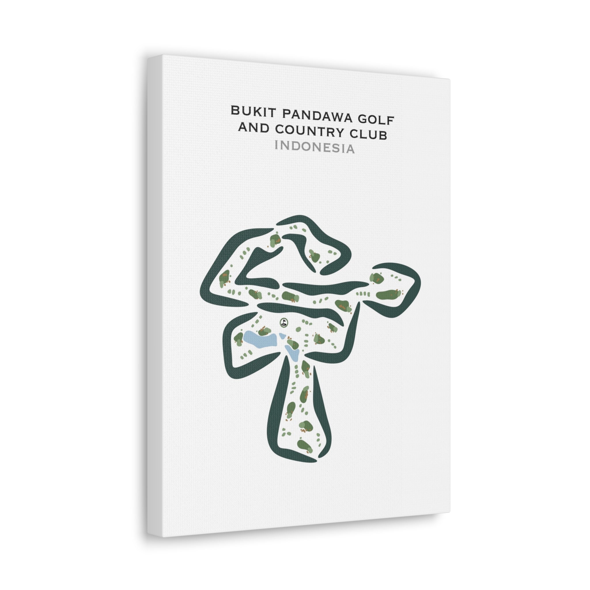 Bukit Pandawa Golf & Country Club, Indonesia - Printed Golf Courses
