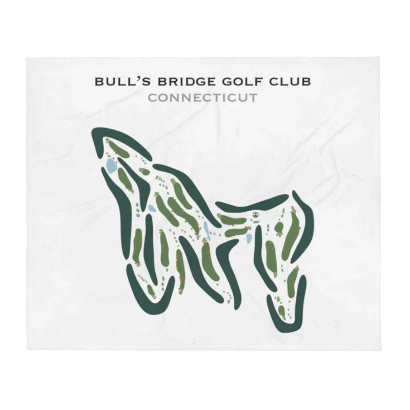 Bull's Bridge Golf Club, Connecticut - Printed Golf Courses