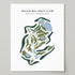 Bulls Bay Golf Club, South Carolina - Printed Golf Course