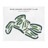 Burlingame Country Club, California - Printed Golf Courses