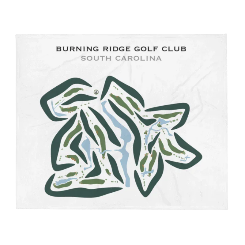 Burning Ridge Golf Club, South Carolina - Printed Golf Courses