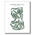 Burning Tree Club, Maryland - Printed Golf Course