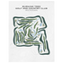 Burning Tree Golf and Country Club, Michigan - Printed Golf Courses