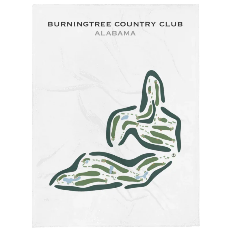 Burningtree Country Club, Alabama - Printed Golf Course