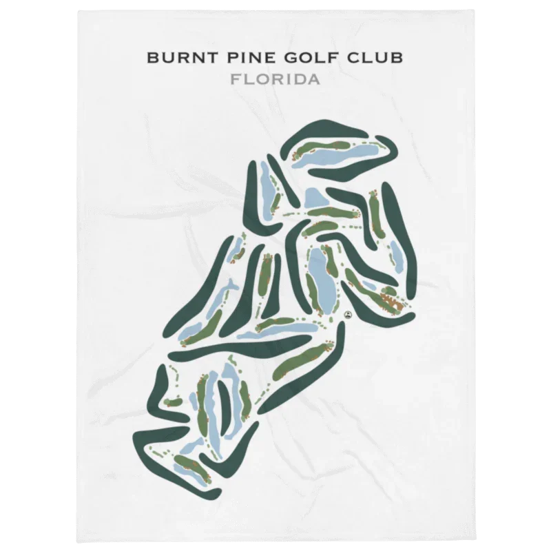 Burnt Pine Golf Club, Florida - Printed Golf Courses