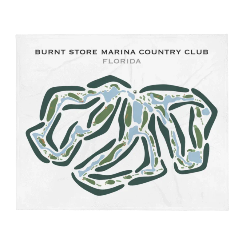 Burnt Store Marina Country Club, Florida - Printed Golf Course