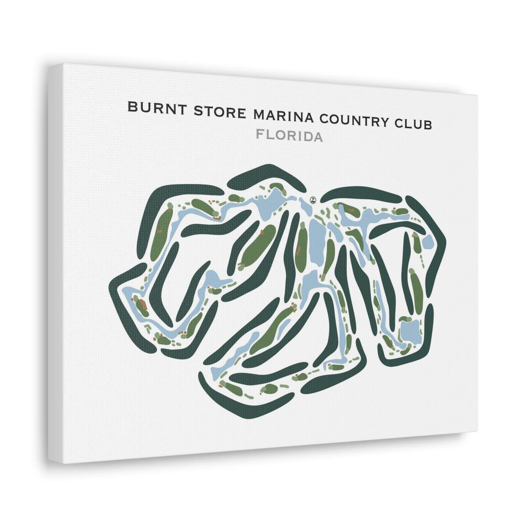 Burnt Store Marina Country Club, Florida - Printed Golf Course
