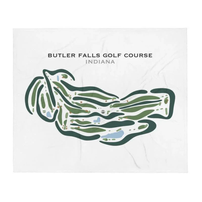 Butler Falls Golf Course, Indiana - Printed Golf Courses