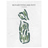 Butler Pitch & Putt, Texas - Printed Golf Course