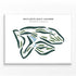 Butler's Golf Course, Pennsylvania (Lakeside Front 9) - Printed Golf Courses