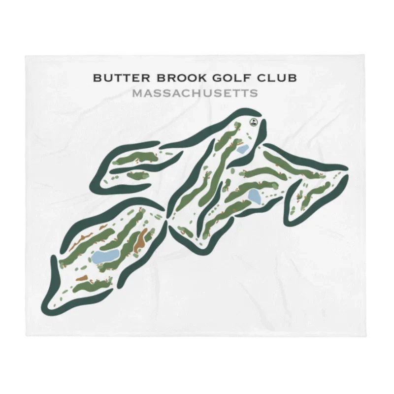 Butter Brook Golf Club, Massachusetts - Printed Golf Courses