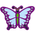 Butterfly Crystal Ball Marker & Hat Clip by ReadyGOLF