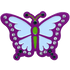 Butterfly Crystal Ball Marker & Hat Clip by ReadyGOLF
