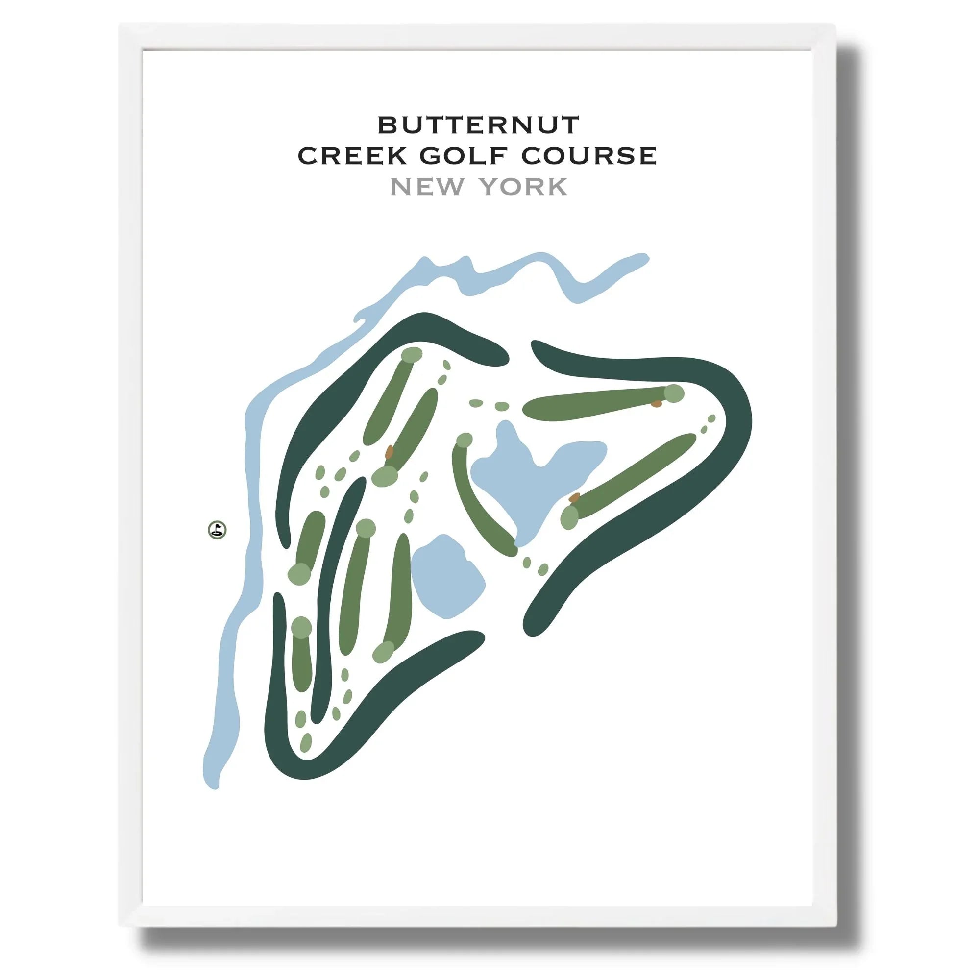 Butternut Creek Golf Course, New York - Printed Golf Courses