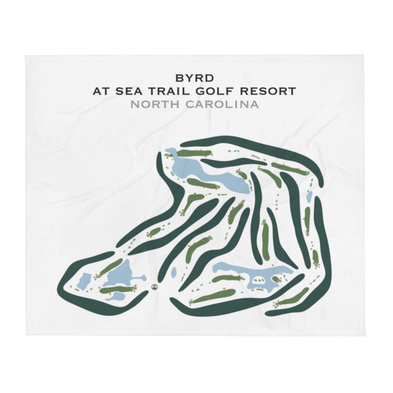 Byrd at Sea Trail Golf Resort and Convention Center, North Carolina - Printed Golf Courses