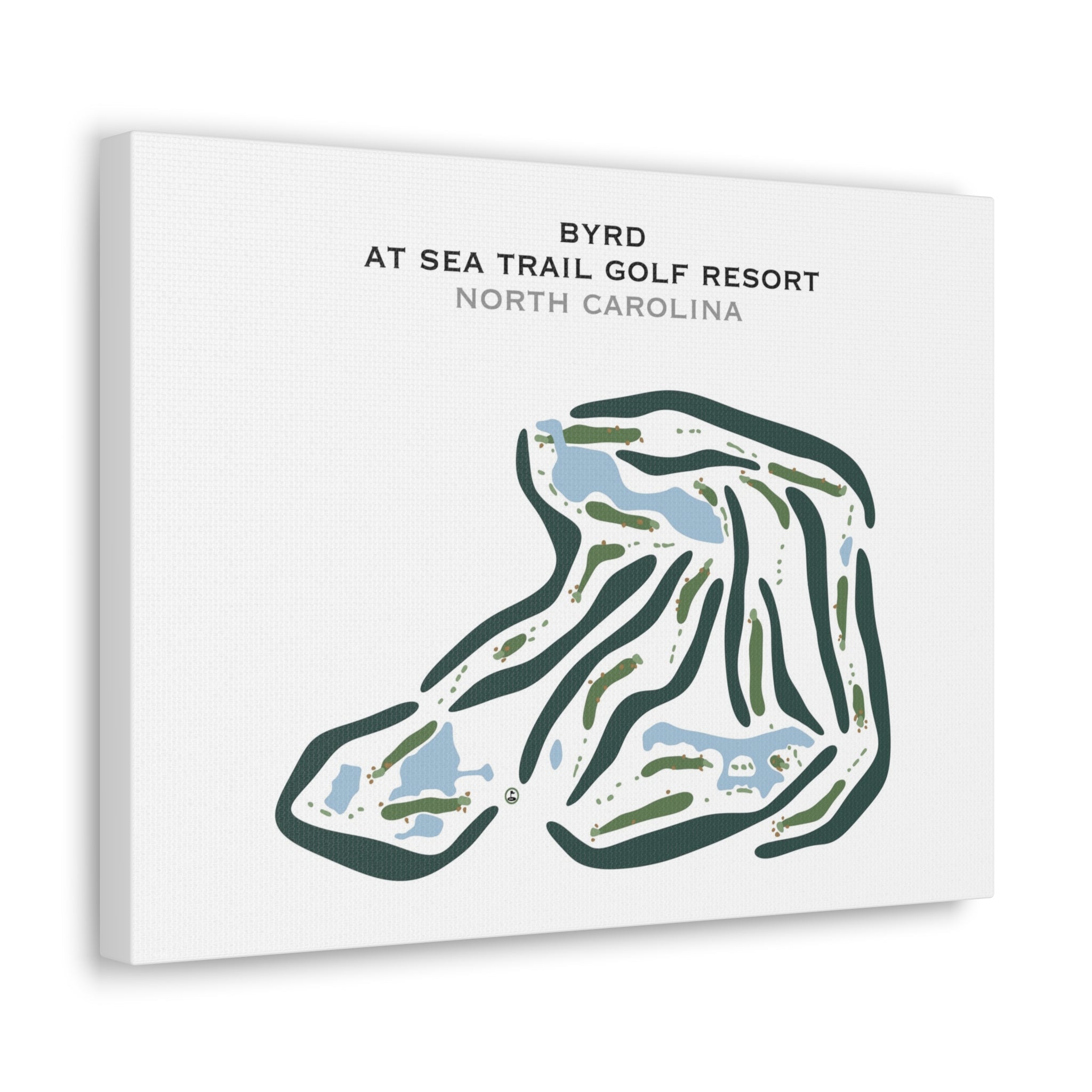 Byrd at Sea Trail Golf Resort and Convention Center, North Carolina - Printed Golf Courses