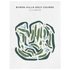 Byron Hills Golf Course, Illinois - Printed Golf Courses