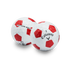 Used Callaway Chrome Soft Truvis White & Red Golf Balls - 1 Dozen