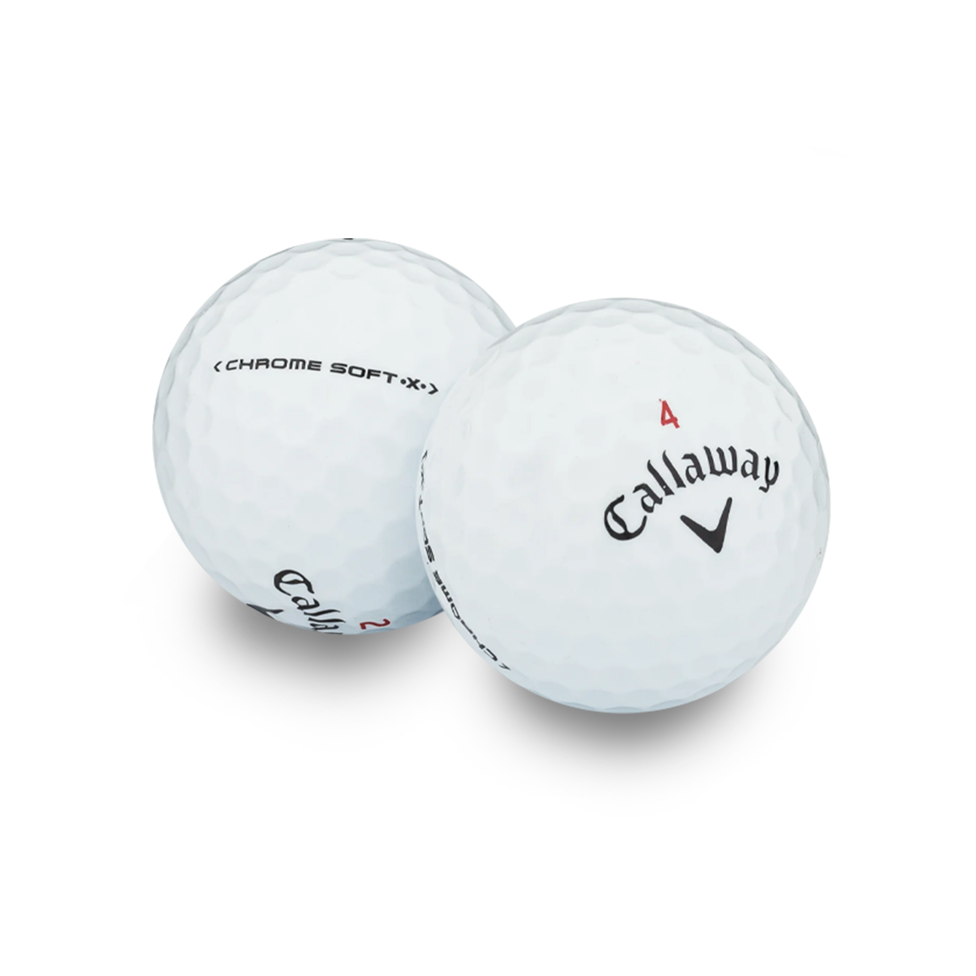 Used Callaway Chromesoft X Golf Balls - 1 Dozen