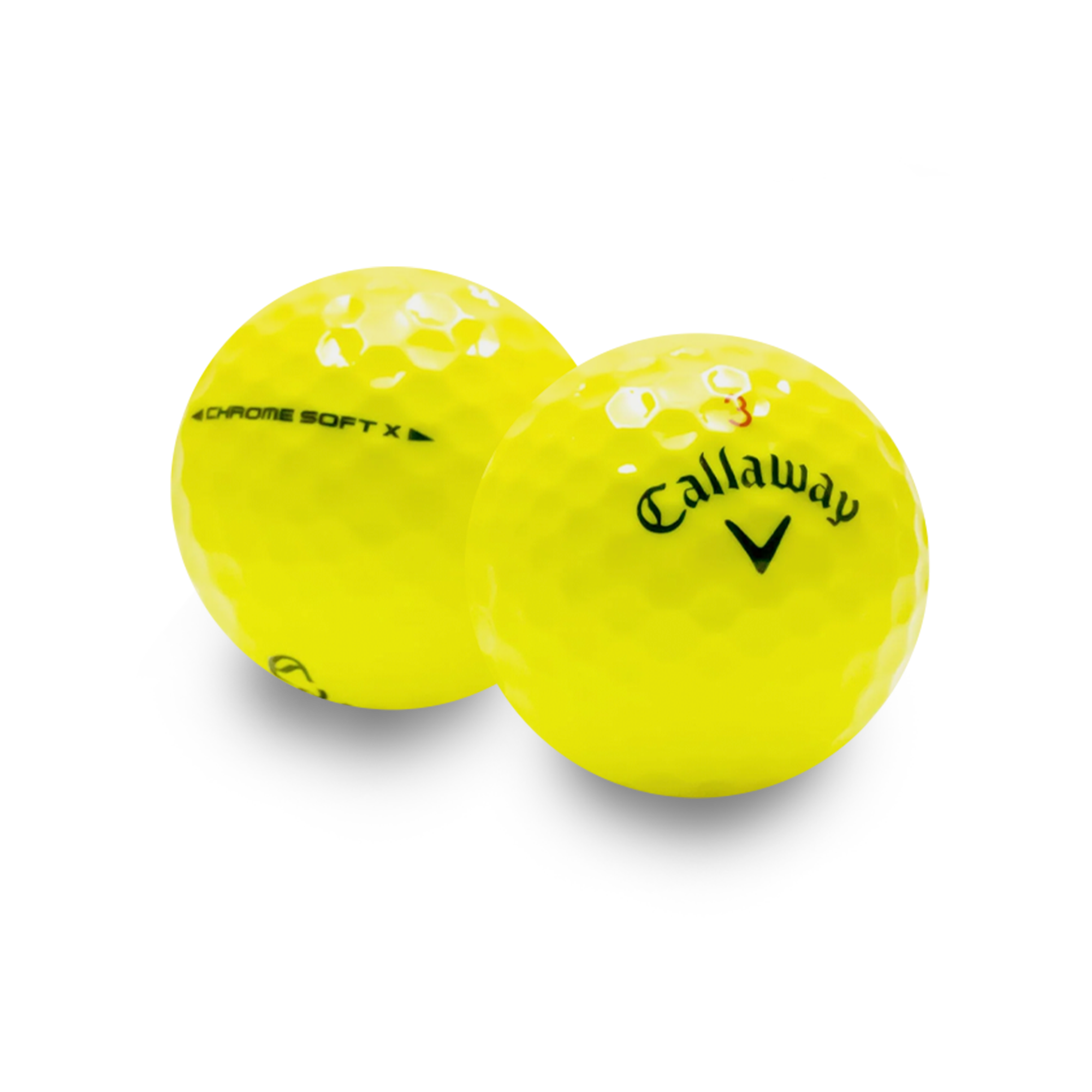 Used Callaway Chromesoft X Tour Mix Golf Balls - 1 Dozen
