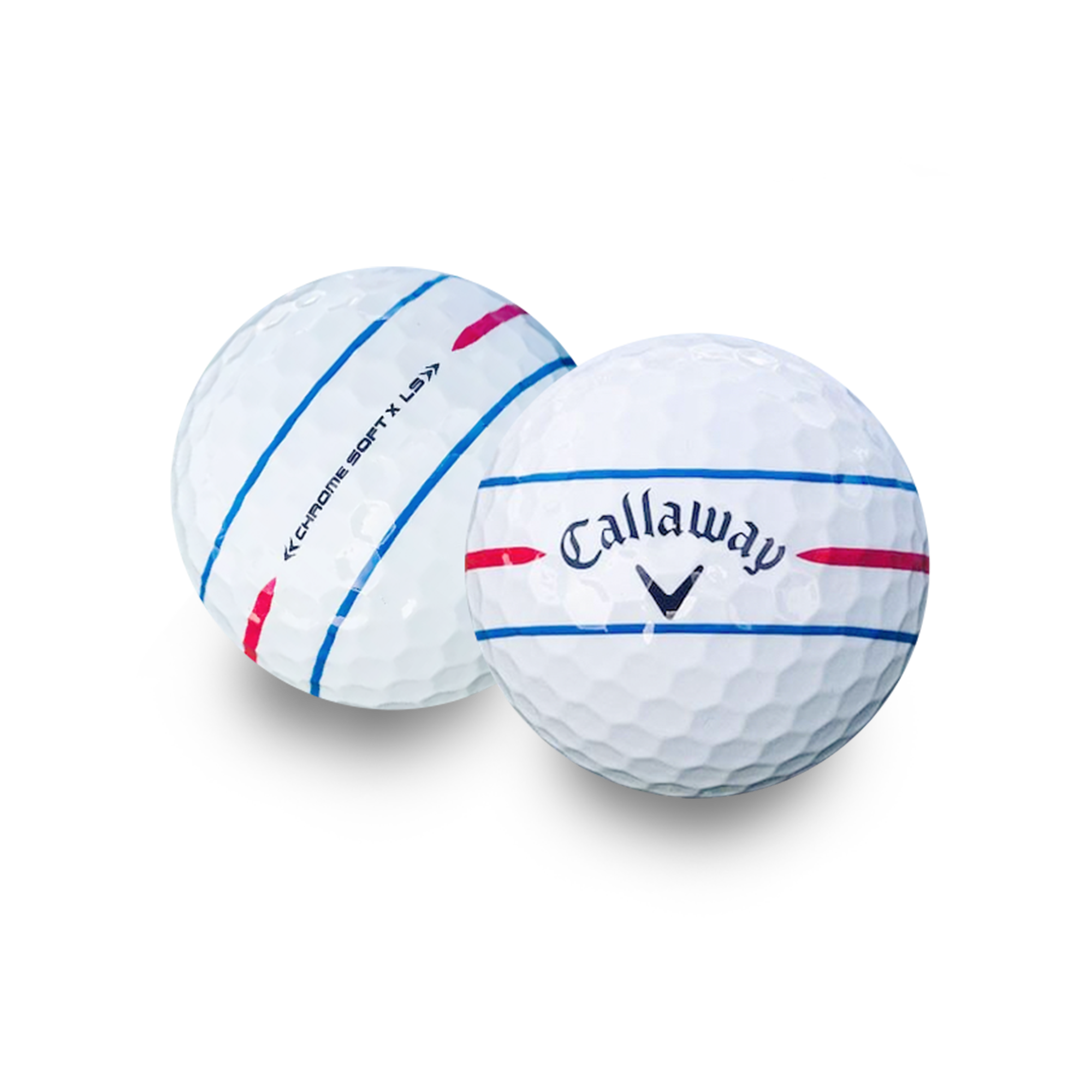 Used Callaway Chrome Soft X LS 360 Triple Track Golf Balls - 1 Dozen