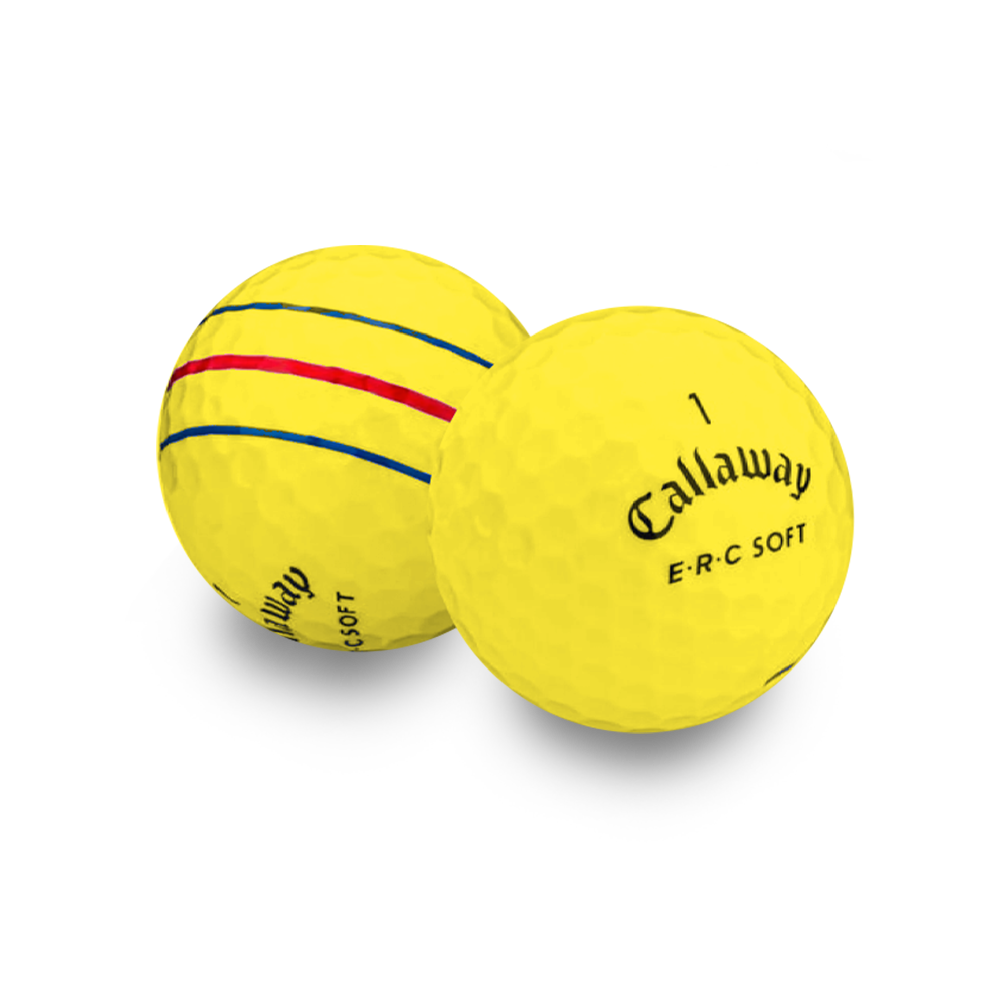 Used Callaway ERC Soft Triple Track Golf Balls - 1 Dozen
