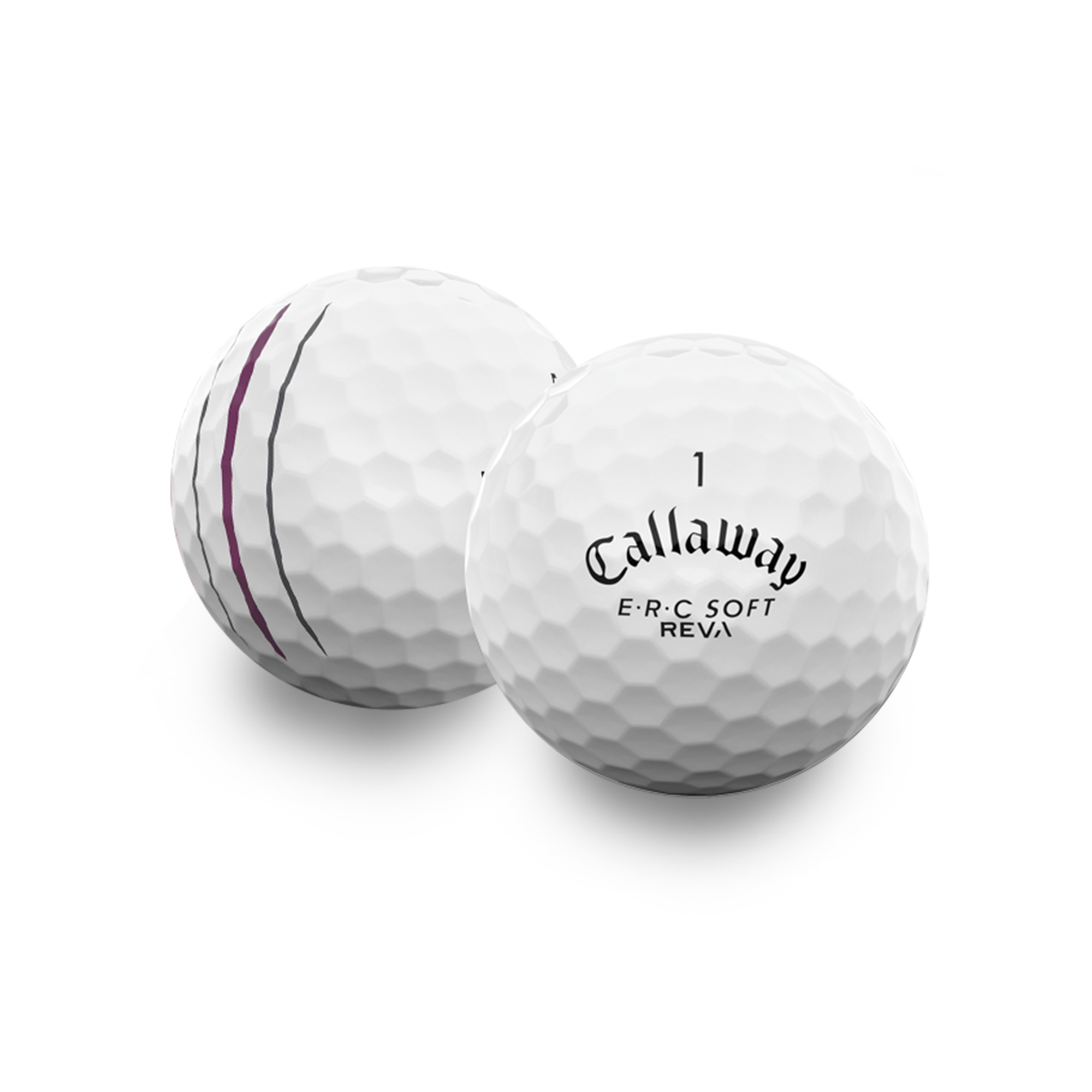 Used Callaway ERC Soft Reva Golf Balls - 1 Dozen