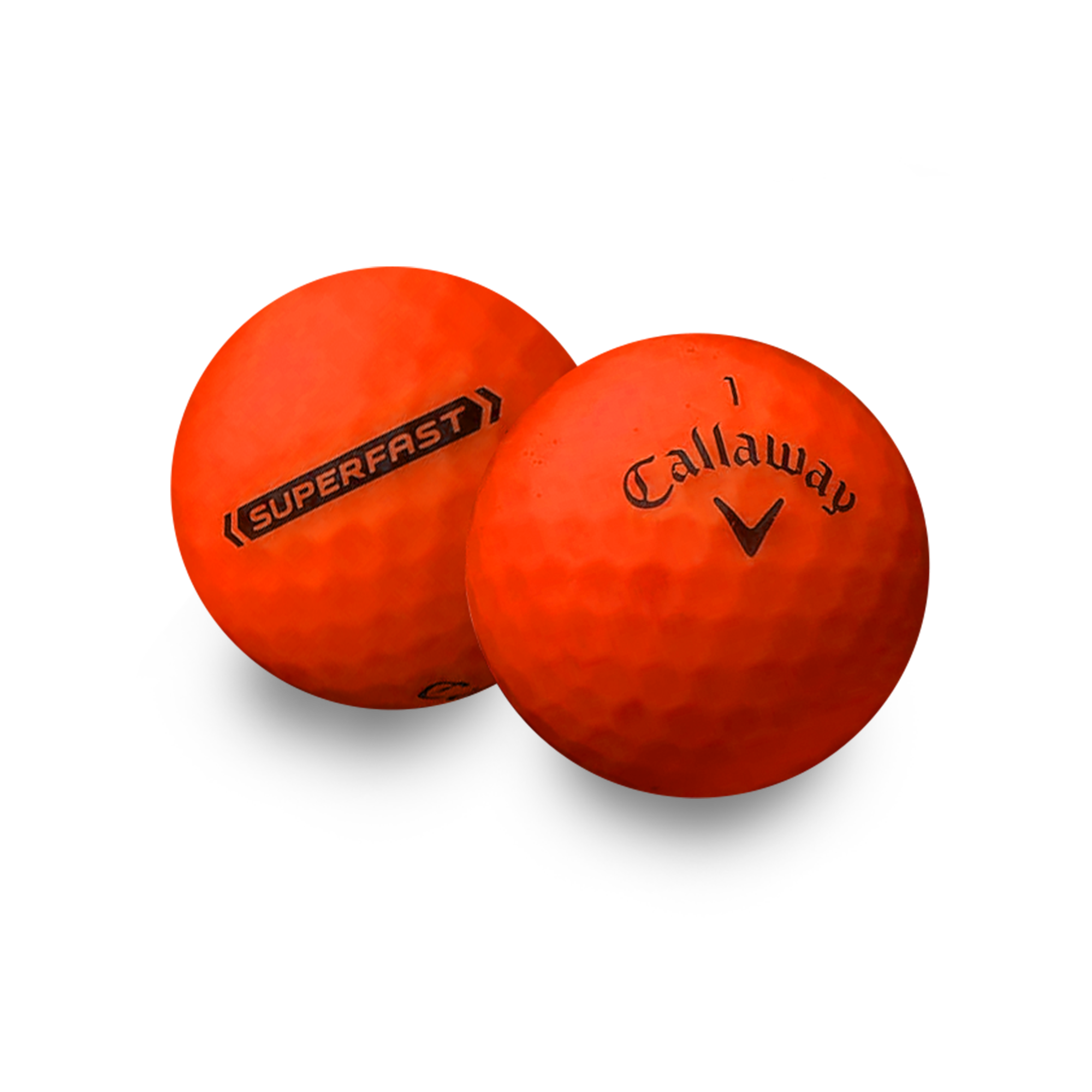 Used Callaway Superfast Golf Balls - 1 Dozen