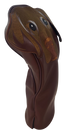 Chocolate Labrador Embroidered Classic Driver Headcover by ReadyGOLF