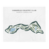 Cabarrus Country Club, North Carolina - Printed Golf Courses